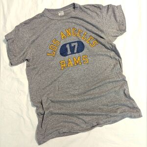 Champion Los Angeles Rams Short Sleeve Tee Shirt Size Large
